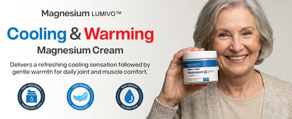 🔥 Limited Time Offer | Magnesium Freeze Cooling Cream – Fast Relief for Joints, Back & Sciatic Nerve | Lightweight, Non-Greasy 4oz