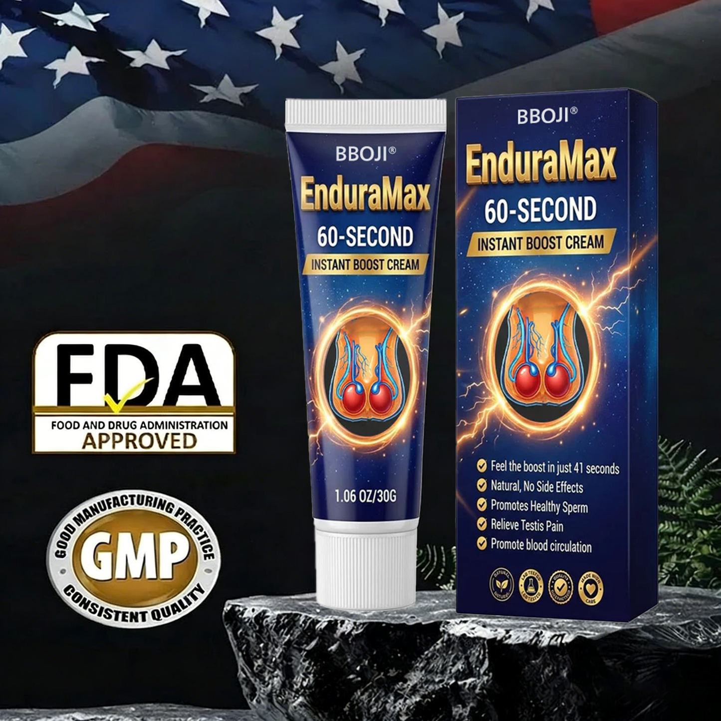 BBOJI® Exon-Max 60 Instant Erection Cream