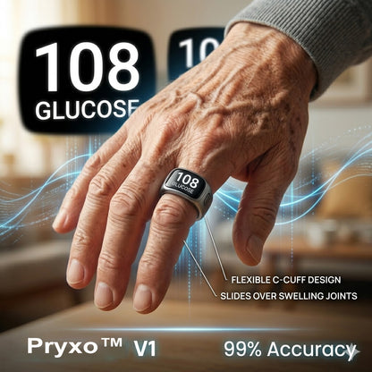 🎉 75% OFF Limited Release🔥Pryxo™ G1 Non-Invasive Smart Ring