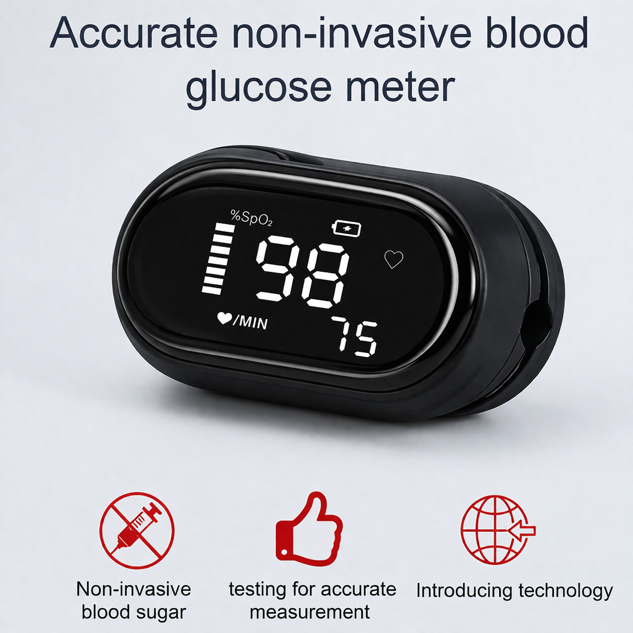 Owiwell™ Non-Invasive Blood Glucose Monitor | High-Precision 99.9% Accuracy | TGA Certified