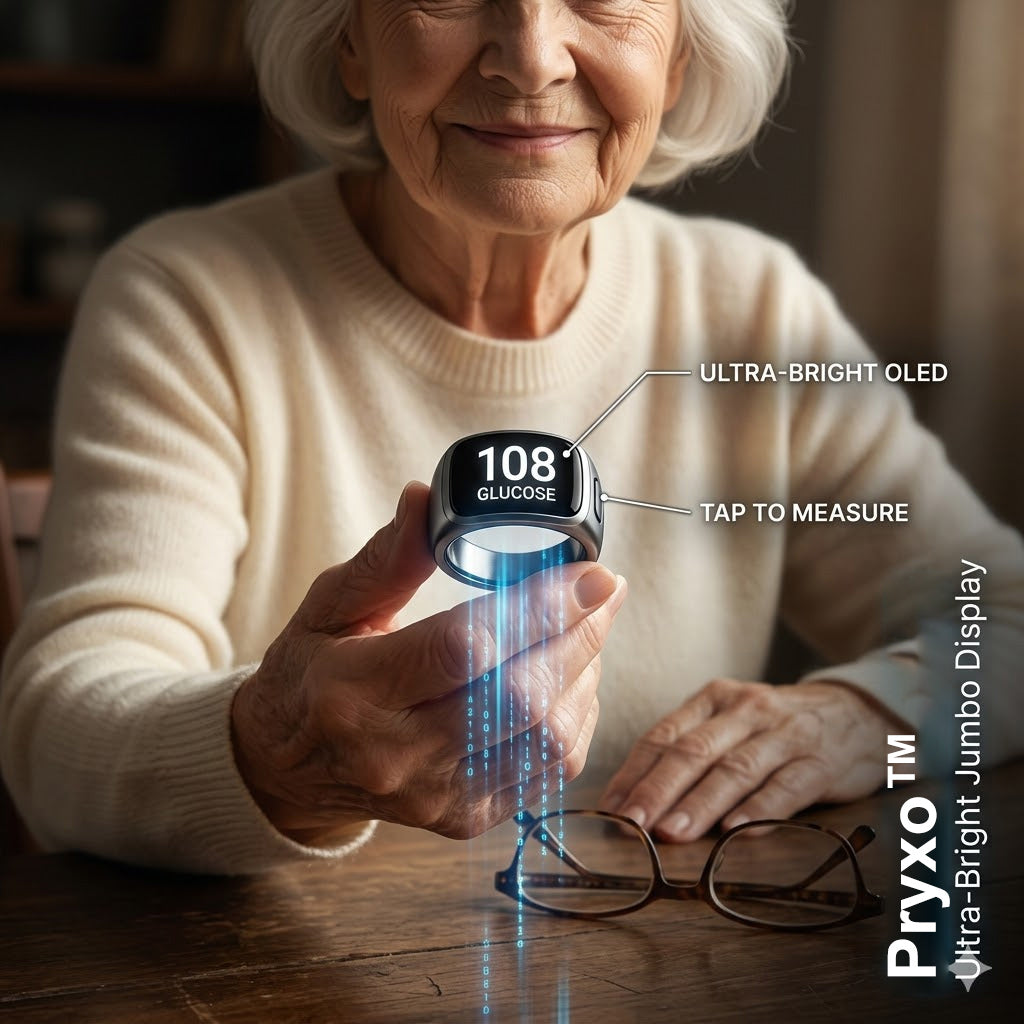 🎉 75% OFF Limited Release🔥Pryxo™ G1 Non-Invasive Smart Ring
