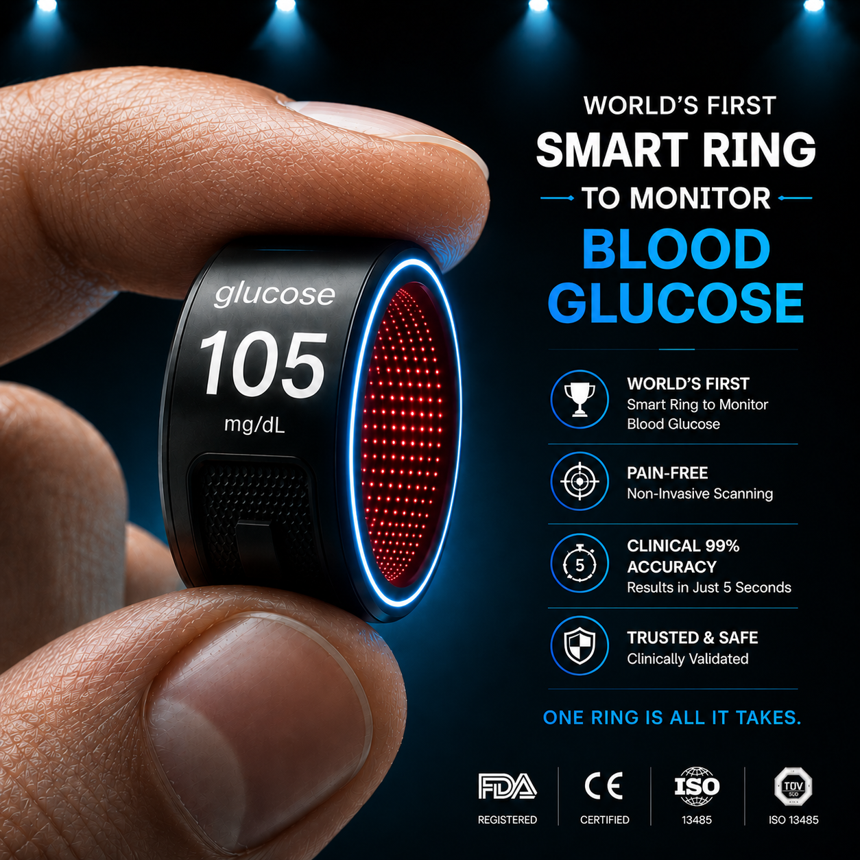 🎉 75% OFF Limited Release🔥Pryxo™ G1 Non-Invasive Smart Ring