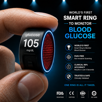 🎉 75% OFF Limited Release🔥Pryxo™ G1 Non-Invasive Smart Ring