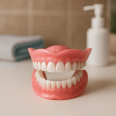 🌎Ends Today: 70% OFF! ⏰ Medical Full Denture with Strong Suctiond🦷Obtain American Dental Association (ADA) Certification