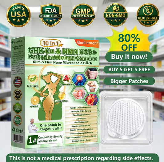 𝑮𝒆𝒆𝑳𝒆𝒎𝒐𝒏® 𝑮𝑯𝑲-𝑪𝒖 & 𝑵𝑴𝑵 𝑵𝑨𝑫+ 𝑩𝒆𝒓𝒃𝒆𝒓𝒊𝒏𝒆-𝑴𝒐𝒓𝒊𝒏𝒈𝒂 𝑪𝒐𝒎𝒑𝒍𝒆𝒙 𝑺𝒍𝒊𝒎 & 𝑭𝒊𝒓𝒎 𝑵𝒂𝒏𝒐 𝑴𝒊𝒄𝒓𝒐𝒏𝒆𝒆𝒅𝒍𝒆 𝑷𝒂𝒕𝒄𝒉 (𝐉𝐮𝐬𝐭 𝐨𝐧𝐜𝐞 𝐚 𝐝𝐚𝐲, 𝐯𝐢𝐬𝐢𝐛𝐥𝐞 𝐜𝐡𝐚𝐧𝐠𝐞𝐬 𝐢𝐧 𝟕 𝐝𝐚𝐲𝐬)𝐅𝐨𝐫 𝑺𝒖𝒑𝒑𝒐𝒓𝒕𝒔 𝑴𝒆𝒕𝒂𝒃𝒐𝒍𝒊𝒔𝒎, 𝑾𝒆𝒊𝒈𝒉𝒕 𝑴𝒂𝒏𝒂𝒈𝒆𝒎𝒆𝒏𝒕, 𝑯𝒆𝒂𝒓𝒕 𝑯𝒆𝒂𝒍𝒕𝒉,𝐨𝐛𝐞𝐬𝐢𝐭𝐲, 𝗟𝗼𝗼𝘀𝗲 𝘀𝗸𝗶𝗻,𝐝𝐢𝐚𝐛𝐞𝐭𝐞𝐬, 𝐬𝐥𝐞𝐞𝐩 𝐚𝐩𝐧𝐞𝐚, 𝐣𝐨𝐢𝐧𝐭 𝐢𝐬𝐬𝐮𝐞𝐬, 𝐚𝐧𝐝 𝐦𝐨𝐫𝐞