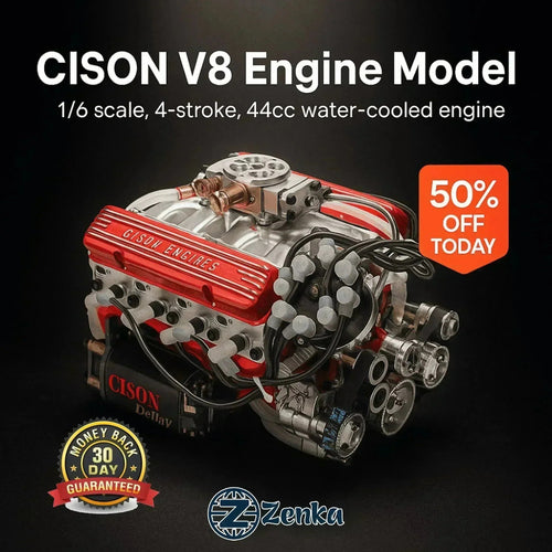 f2🎉Last Day Promotion 50% OFF + FREESHIPPING🔥 - Gasoline OHV V8 Small-block Engine Model Kits