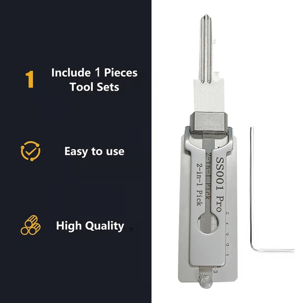 🔥Last day: 48% off –Stainless Steel Master Key Decoder