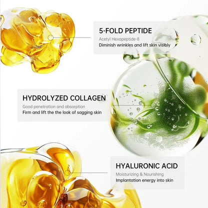 🔥Limited-time 50% sale + free shipping🔥Sculpting Collagen Neck Cream with 5 Massage Rollers