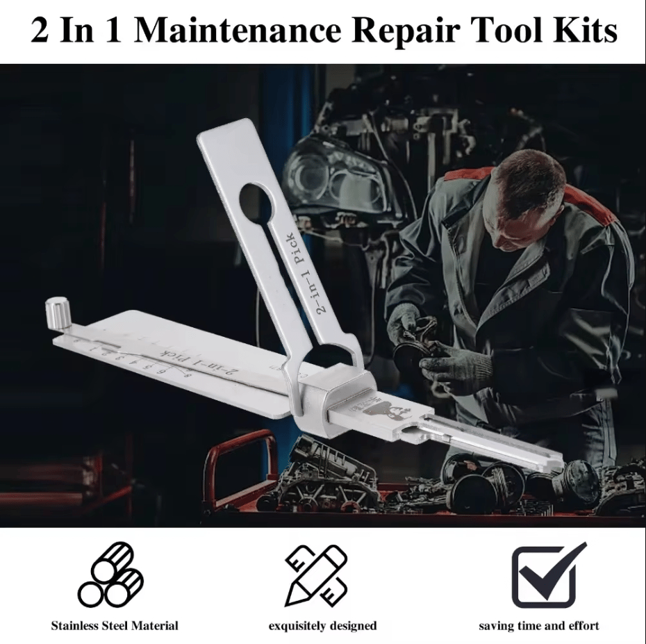 🔥Last day: 48% off –Stainless Steel Master Key Decoder