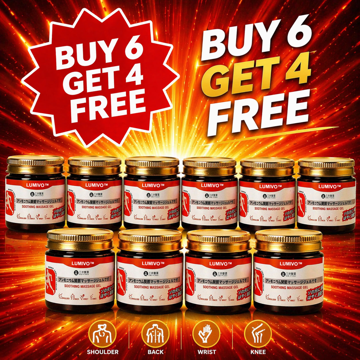 Buy6 Get 4 Free