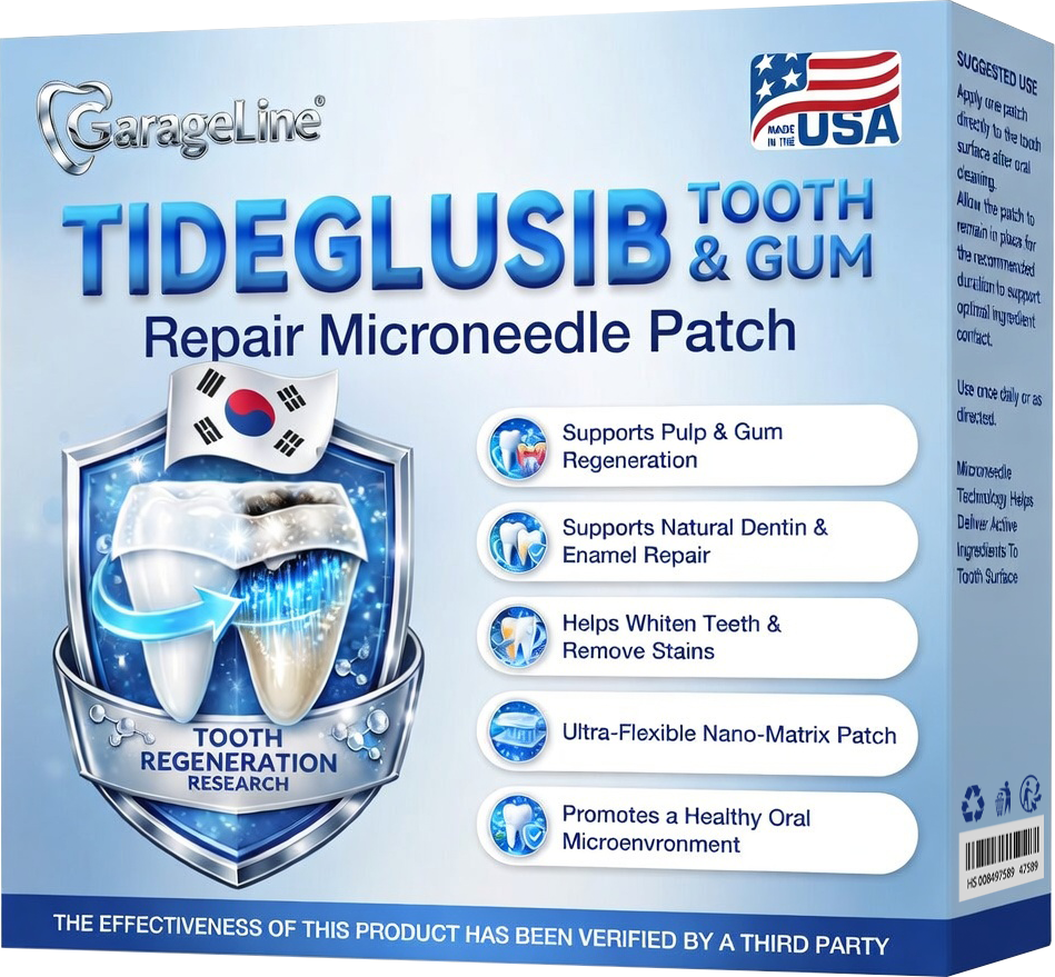 GаrаgеLіnе® 🦷 Tideglusib Oral Strips 💡 Fast-Dissolving Tooth & Gum Care for Stronger, Healthier Smiles 😁