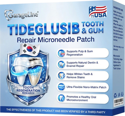 GаrаgеLіnе® 🦷 Tideglusib Oral Strips 💡 Fast-Dissolving Tooth & Gum Care for Stronger, Healthier Smiles 😁