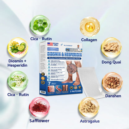 Alisanda® 𝑽𝗲𝗶𝙣 𝘾𝐨𝐧𝘁𝗼𝙪𝙧 𝙈𝙞𝐜𝐫𝒐𝒏𝒆𝗲𝗱𝗹𝙚 𝙋𝙖𝐭𝐜𝒉 𝒘𝒊𝘁𝗵 𝗔𝙙𝙫𝙖𝙣𝙘𝐞𝐝 𝐃𝒊𝒐𝒔𝗺𝙞𝐧 & 𝑯𝒆𝘀𝗽𝗲𝙧𝙞𝙙𝙞𝐧 𝐃𝒆𝒍𝒊𝒗𝗲𝗿𝙮🌿𝟕-𝐃𝐚𝐲 𝐕𝐢𝐬𝐢𝐛𝐥𝐞 𝐑𝐞𝐬𝐮𝐥𝐭𝐬 𝐟𝐨𝐫 𝐕𝐚𝐫𝐢𝐜𝐨𝐬𝐞 𝐕𝐞𝐢𝐧𝐬