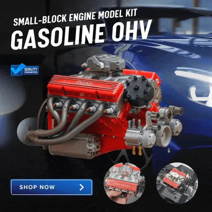 f2🎉Last Day Promotion 50% OFF + FREESHIPPING🔥 - Gasoline OHV V8 Small-block Engine Model Kits