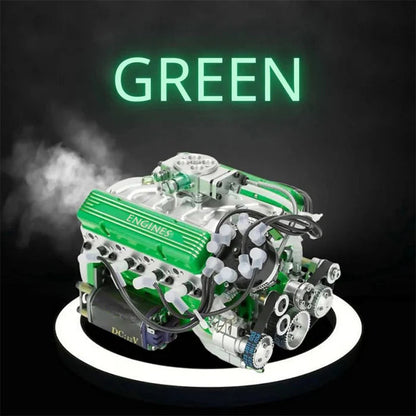 f2🎉Last Day Promotion 50% OFF + FREESHIPPING🔥 - Gasoline OHV V8 Small-block Engine Model Kits