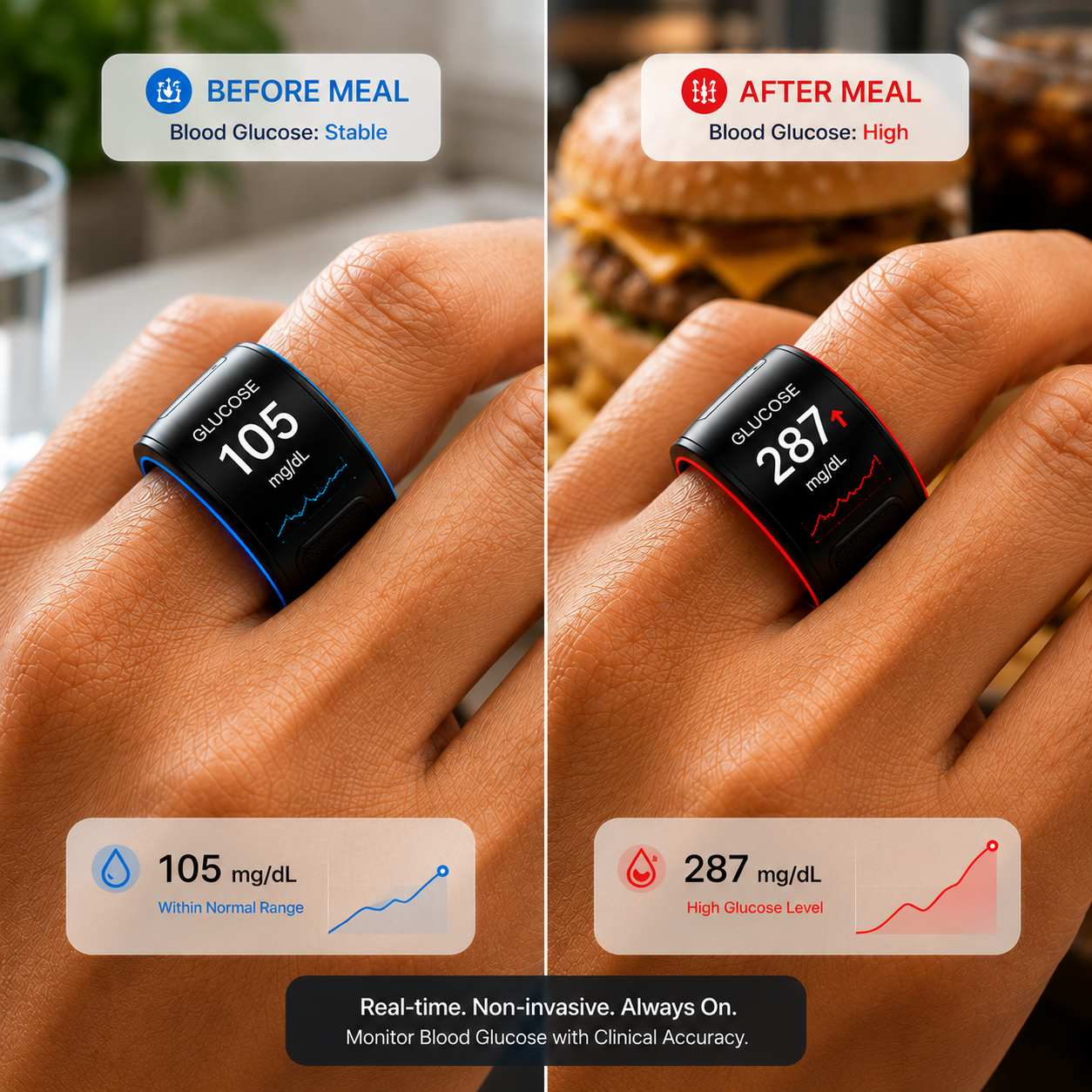 🎉 75% OFF Limited Release🔥Pryxo™ G1 Non-Invasive Smart Ring