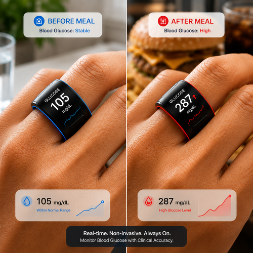 🎉 75% OFF Limited Release🔥Pryxo™ G1 Non-Invasive Smart Ring