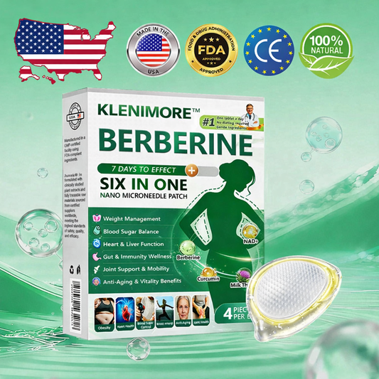 𝐔𝐒𝐀 𝐃𝐨𝐜𝐭𝐨𝐫 𝐑𝐞𝐜𝐨𝐦𝐦𝐞𝐧𝐝𝐞𝐝🌟| KLENIMORE® 𝑩𝒆𝒓𝑏𝘦𝘳𝑖𝗇𝒆 𝟔-𝗶𝙣-𝟏 𝑁𝑎𝑛𝑜 𝘔𝘪𝘤𝘳𝘰𝘯𝘦𝘦𝘥𝘭𝘦 𝖯𝚊𝗍𝖼𝗁 |✅𝘉𝘢𝘤𝘬𝘦𝘥 𝘣𝘺 𝘴𝘤𝘪𝘦𝘯𝘤𝘦 | 𝟨-𝗂𝗇-𝟣 𝖿𝗈𝗋𝗆𝗎𝗅𝖺 | 𝑅𝑒𝑠𝑢𝑙𝑡𝑠 𝑖𝑛 7 𝑑𝑎𝑦𝑠 🏅
