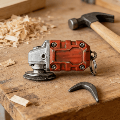 f3Mini Functional Power Tool Keychain Set