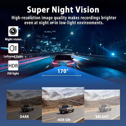 🚘LAST DAY 49％ OFF - Full View Car Dashcam System (Buy More Save More)🔥