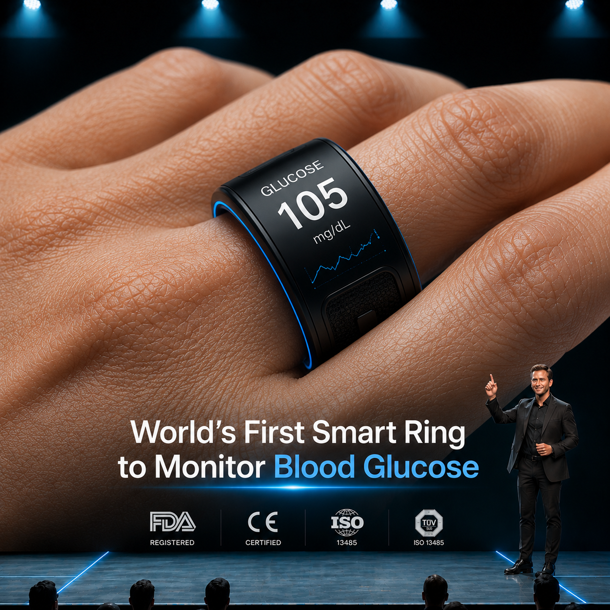 🎉 75% OFF Limited Release🔥Pryxo™ G1 Non-Invasive Smart Ring