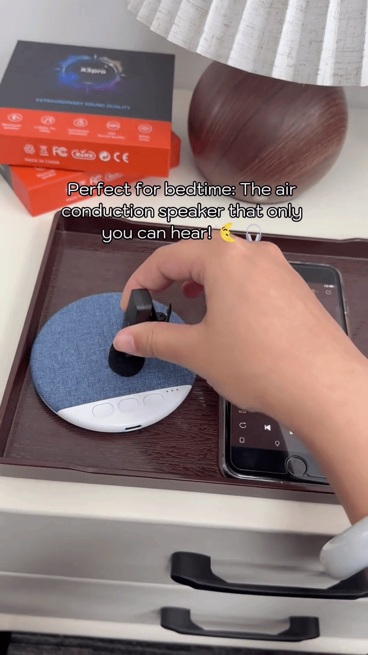 11mm Ultra-Thin Pillow Bluetooth Sleep Speaker — Personal Audio & For Peaceful Nights